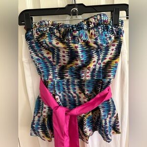 Anthropologie Strapless Sz 2